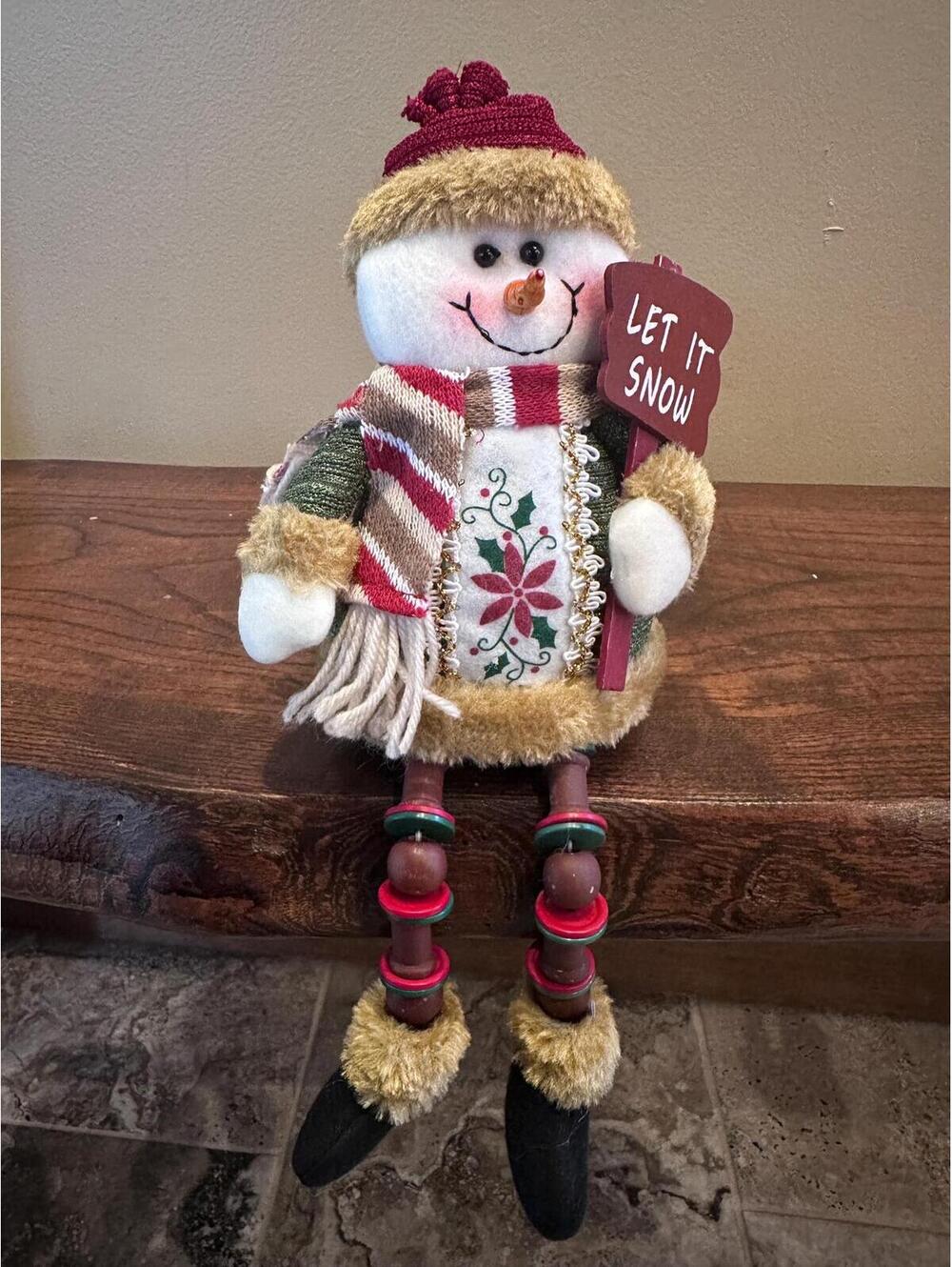 Snowman Shelf Sitter